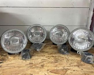 #2298 • 2 Pais of Cibie Porshe 911 Rally Driving Lights in Boxes