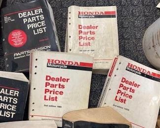 #2304 • Honda Dealer Parts Price List Books