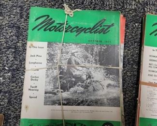 #2532 • Motorcycle Magazines From 1951-1953