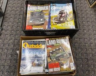 #2536 • Land Rover Magazines and classic bike Magazines