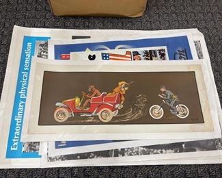 #2572 • 11 Vintage Posters