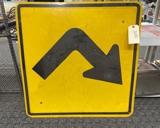 #2632 • Arrow Road Sign