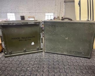 #2916 • Two military Boxes