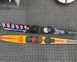 #3028 • 2 Competition Slalom Skis: EP Comp H2 and HO Turbo Competition