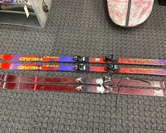 #3032 • 2 Pairs of Snow Ski’s. Both are made by Head.