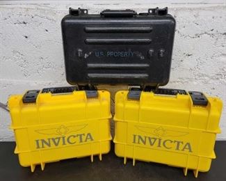 #3622 • 2 Invicta Cases and 1 More Case