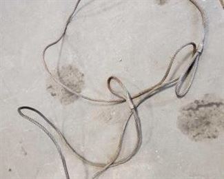 #4001 • Braided steel cable -19 Ft