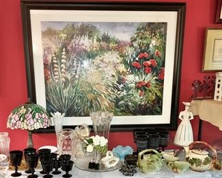 Villeroy & Bach, Black Glassware, Vintage McCoy