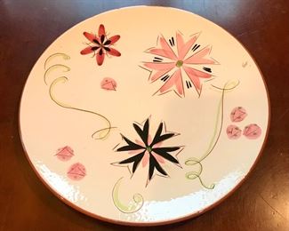 Vintage Stangle  - "Carnival" pattern plate