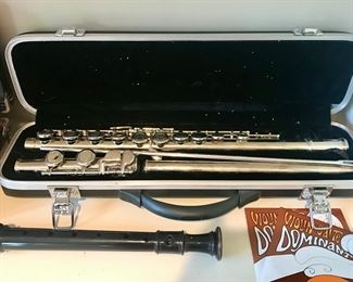Flute, recorder and violin strings