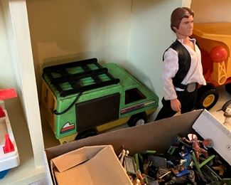 star wars GI JOE and more vintage toys!! tonka playskool little people fisher price and more