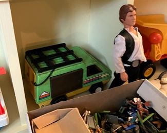 star wars GI JOE and more vintage toys!! tonka playskool little people fisher price and more