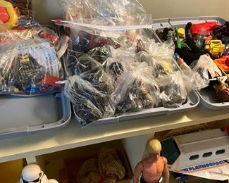 star wars GI JOE and more vintage toys!! tonka playskool little people fisher price and more