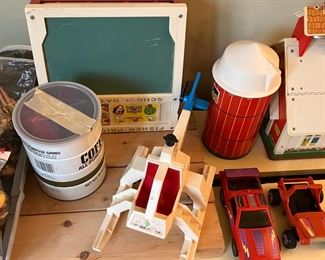 star wars GI JOE and more vintage toys!! tonka playskool little people fisher price and more