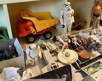 star wars GI JOE and more vintage toys!! tonka playskool little people fisher price and more