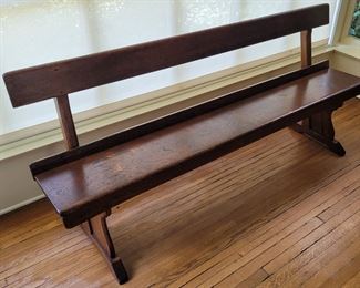 Vintage long bench