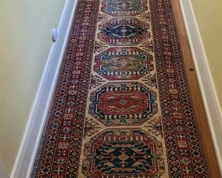 Handmade hall runner