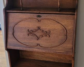 Vintage drop front desk