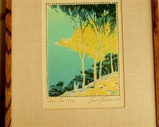 Woodblock print