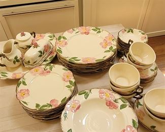 Desert Rose china set