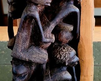 Carved Afican art object