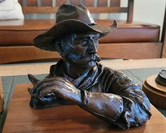 Original Cowboy bronze, 8/20 limited edition