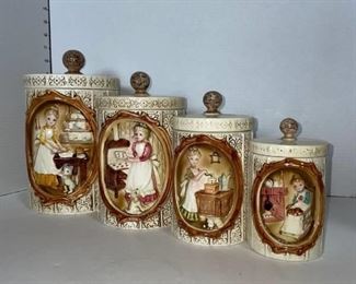 Sears Roebuck 1978 canister set