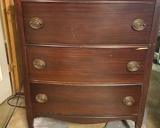 Antique 4 Drawer High Dresser