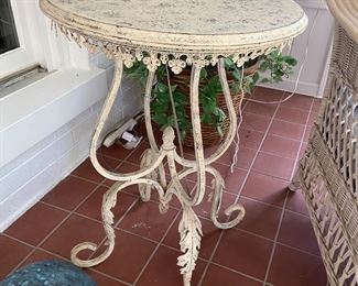 Antique Metal Table