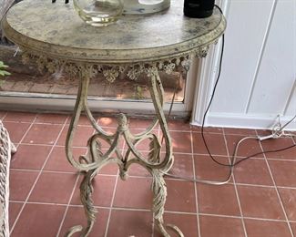 Antique Metal Table