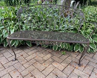Metal Garden Bench