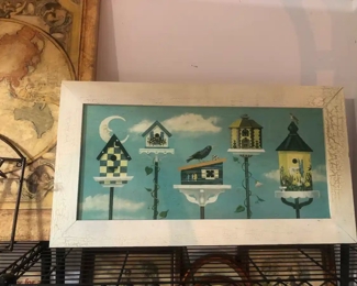 Framed Birdhouses
