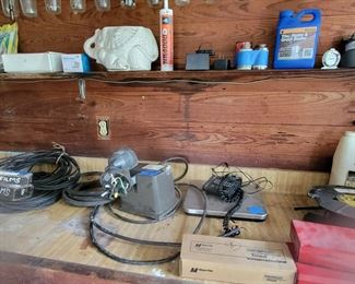 garage items, tools