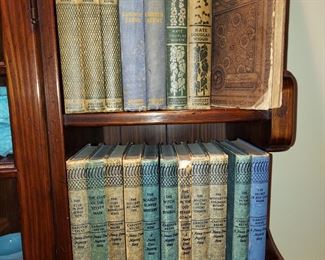 .Original Nancy Drew Mysteries many other antique original books thruout the house