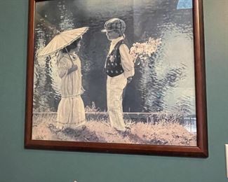 Darling wood Frame décor hanging 