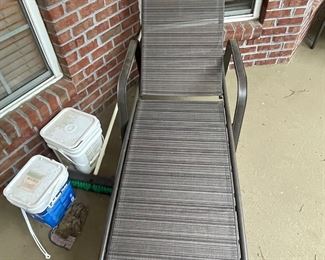 Pool side lounger 
