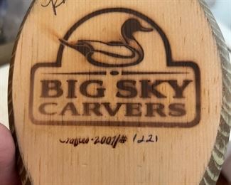 Duck Decoys some by Big Sky carvers with original boxes