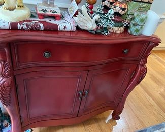 Red cabinet