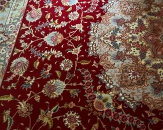 Beautiful rugs throughout the house