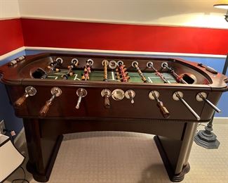 Foos ball table