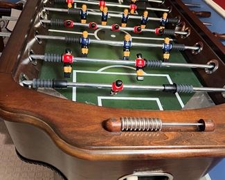Foos ball table