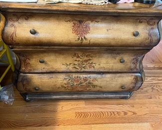 Painted 3 drawer chest