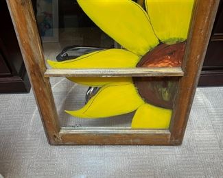 Decorative painted window