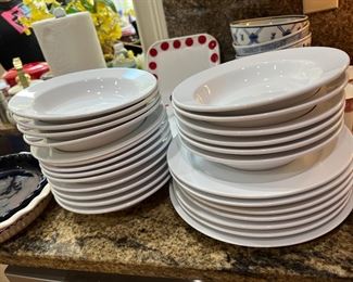 White china sets