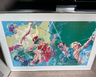 Leroy Neiman art prints golf
