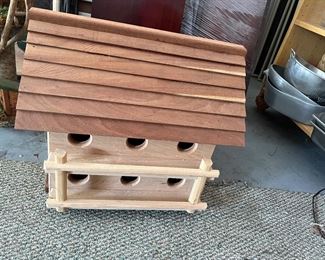 Bird feeders and bird houses