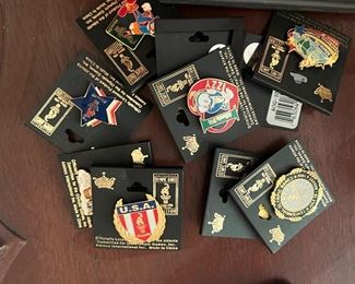 Olympic pins