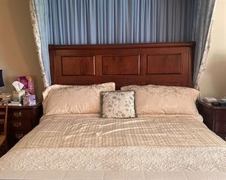 Beautiful king sized bed