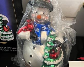 Christopher Radko Snowman