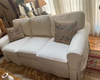 White sofa